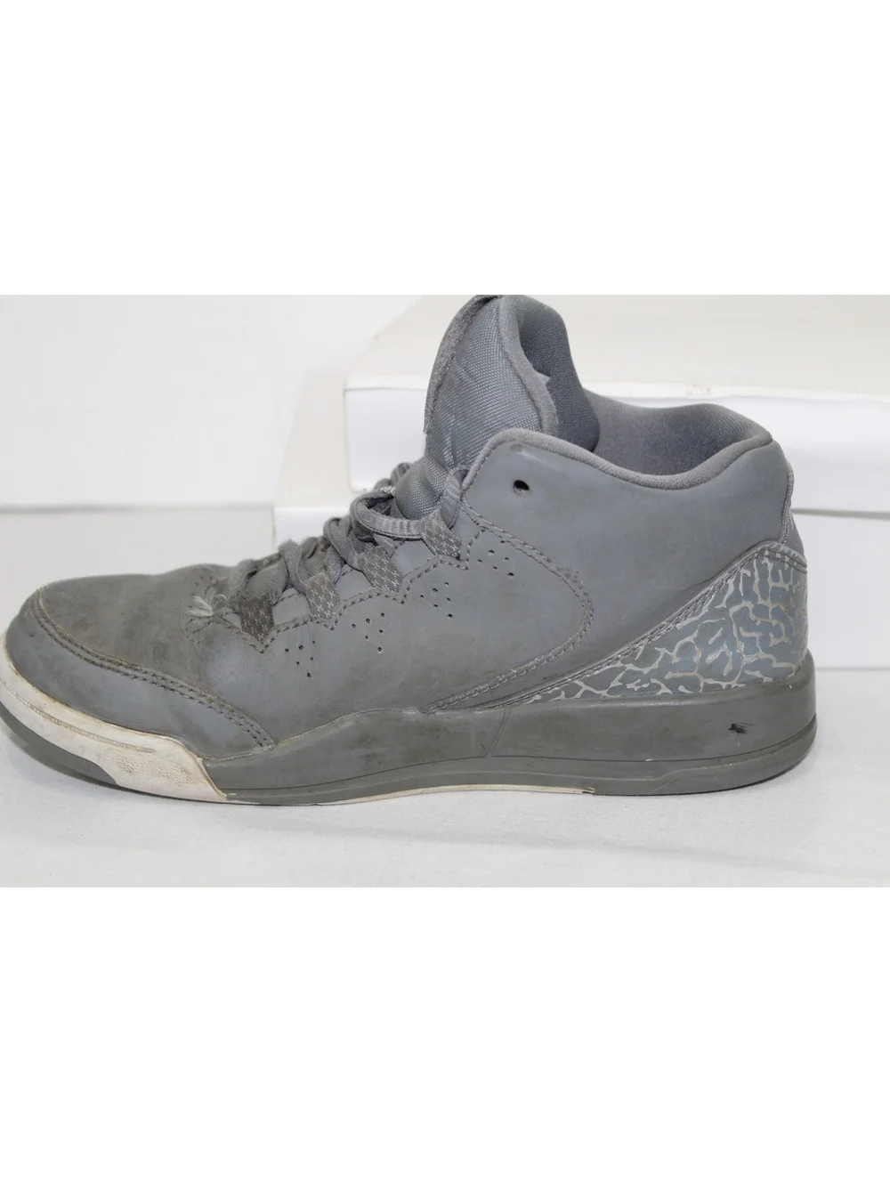 Nike Air Jordan Flight Origin 2 BP (705161-003) Wolf Gray Shoes Youth Size 1.5Y